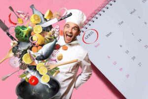 Calendario mese aprile